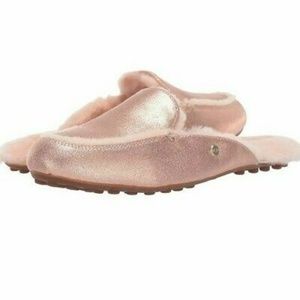rose gold ugg slippers